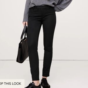 Banana Republic Black SLOAN-FIT SLIM ANKLE PANT Size 8